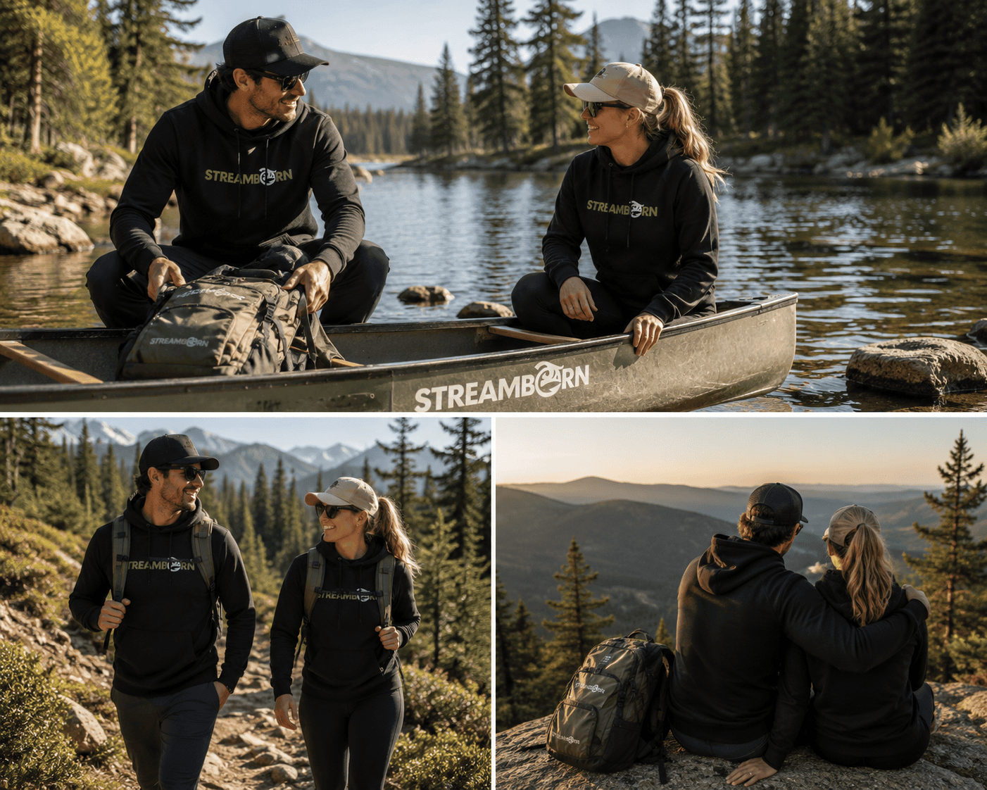 SB Hoodie Black Lifestyle